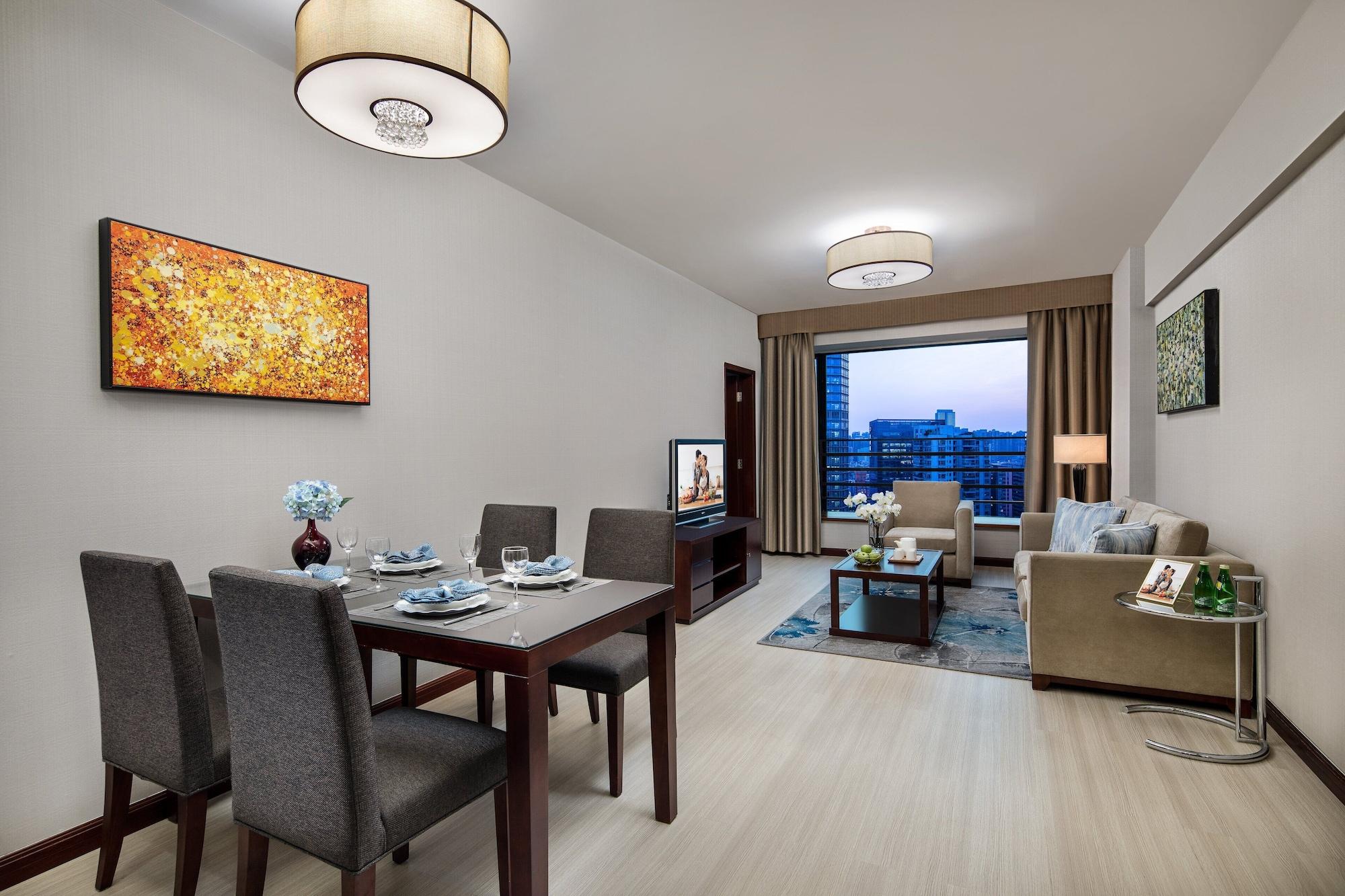 Springdale Serviced Residence Guangzhou Buitenkant foto