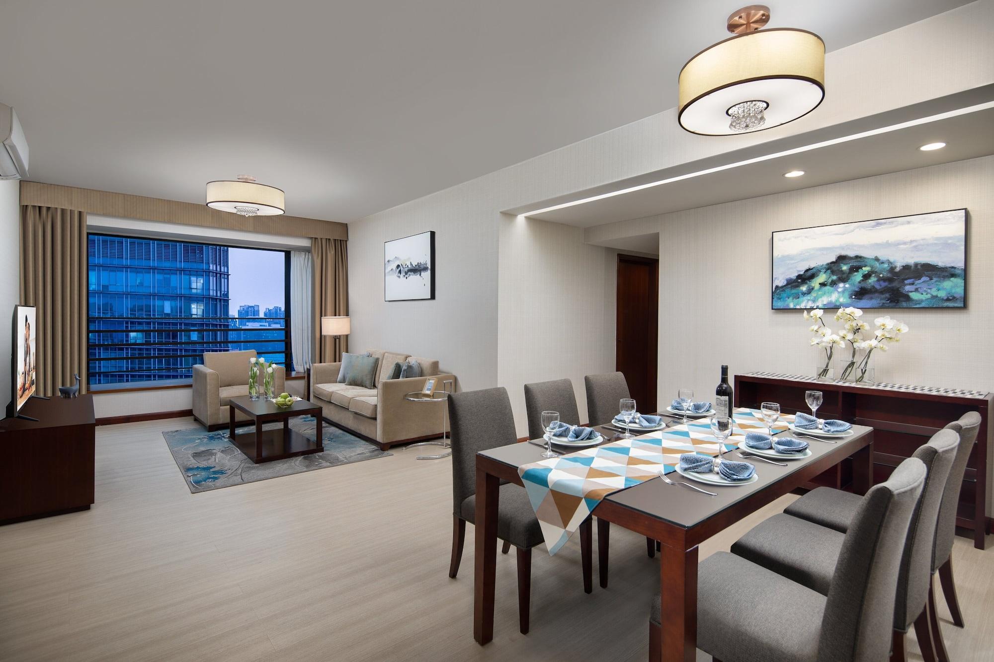 Springdale Serviced Residence Guangzhou Buitenkant foto