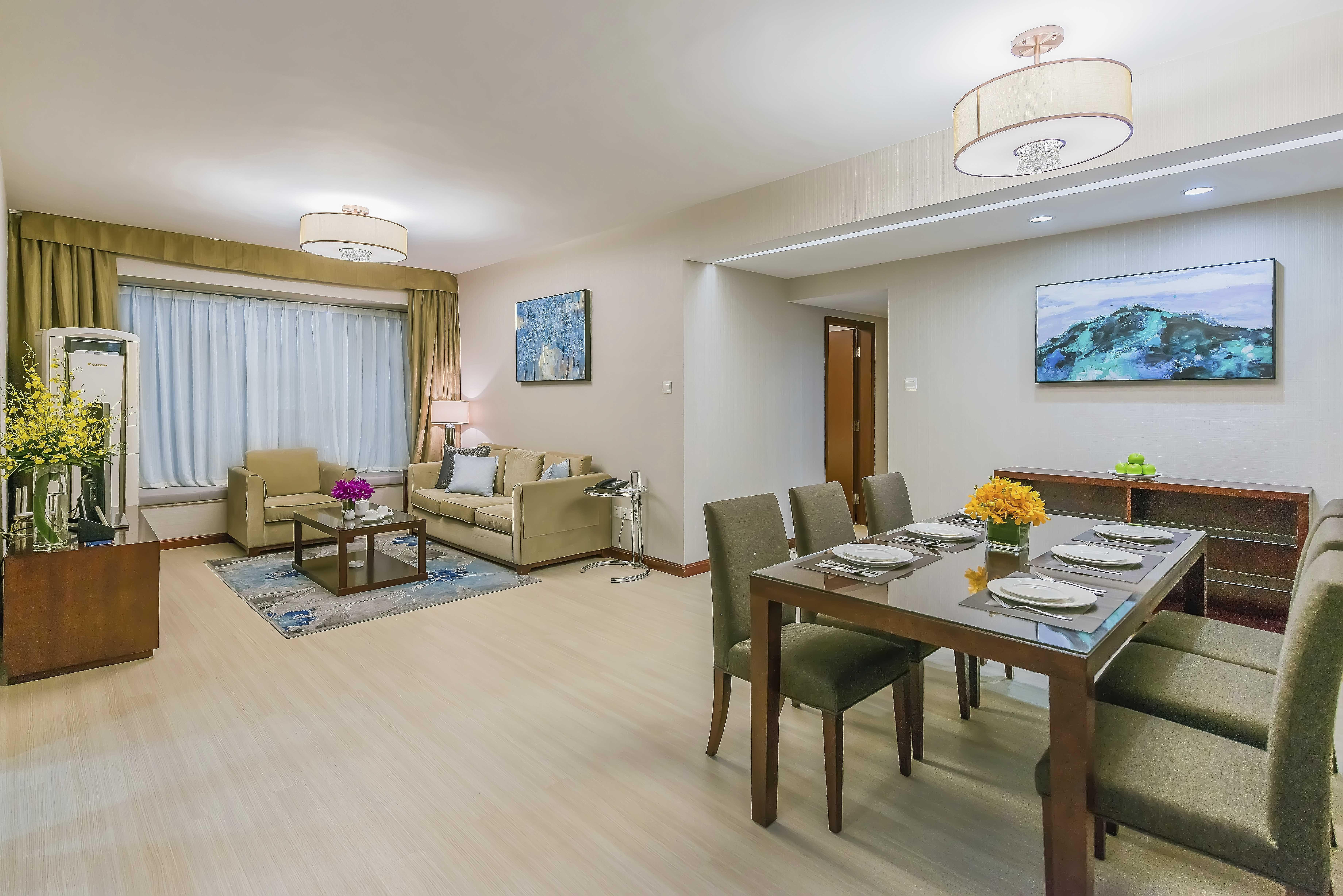 Springdale Serviced Residence Guangzhou Buitenkant foto
