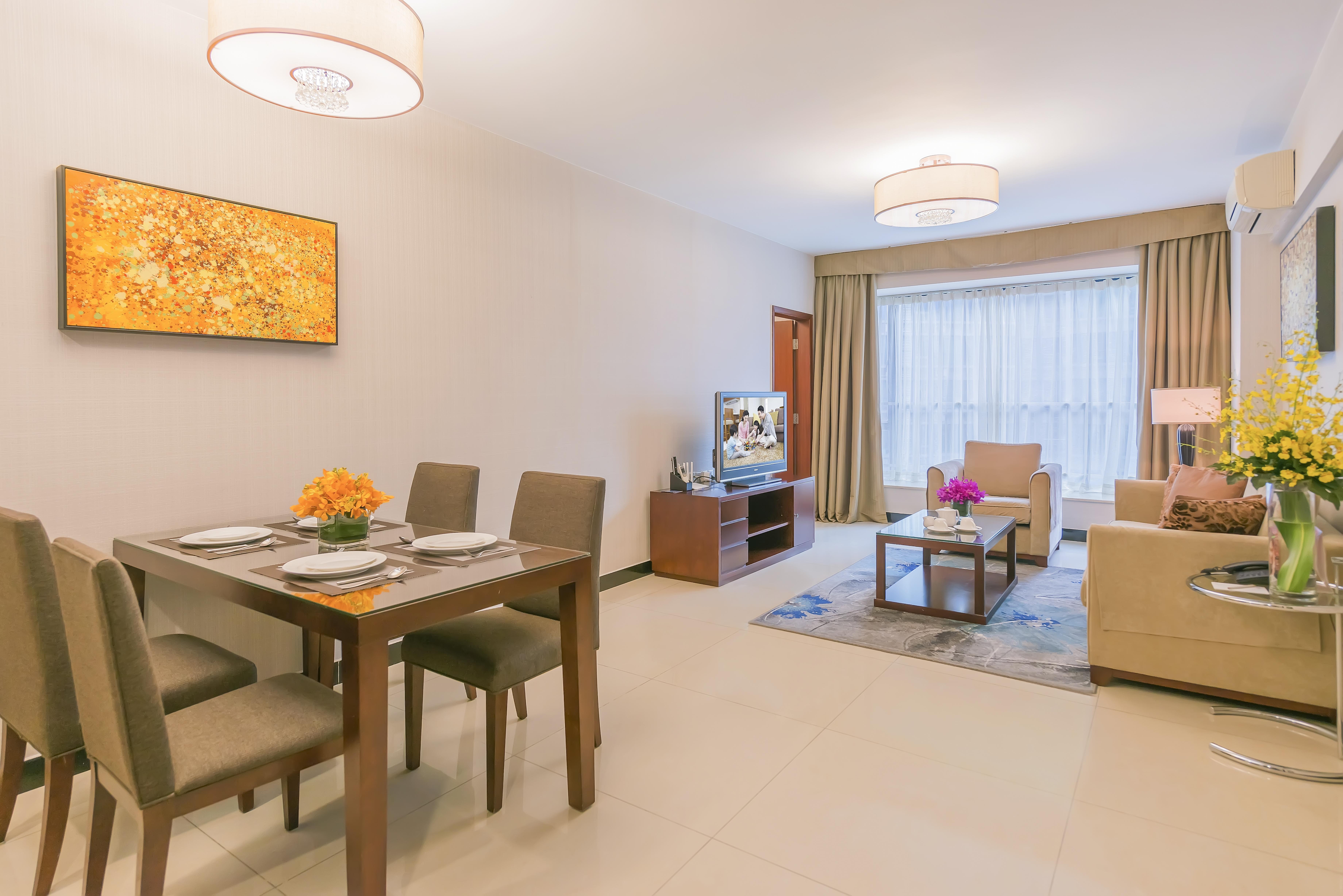 Springdale Serviced Residence Guangzhou Buitenkant foto